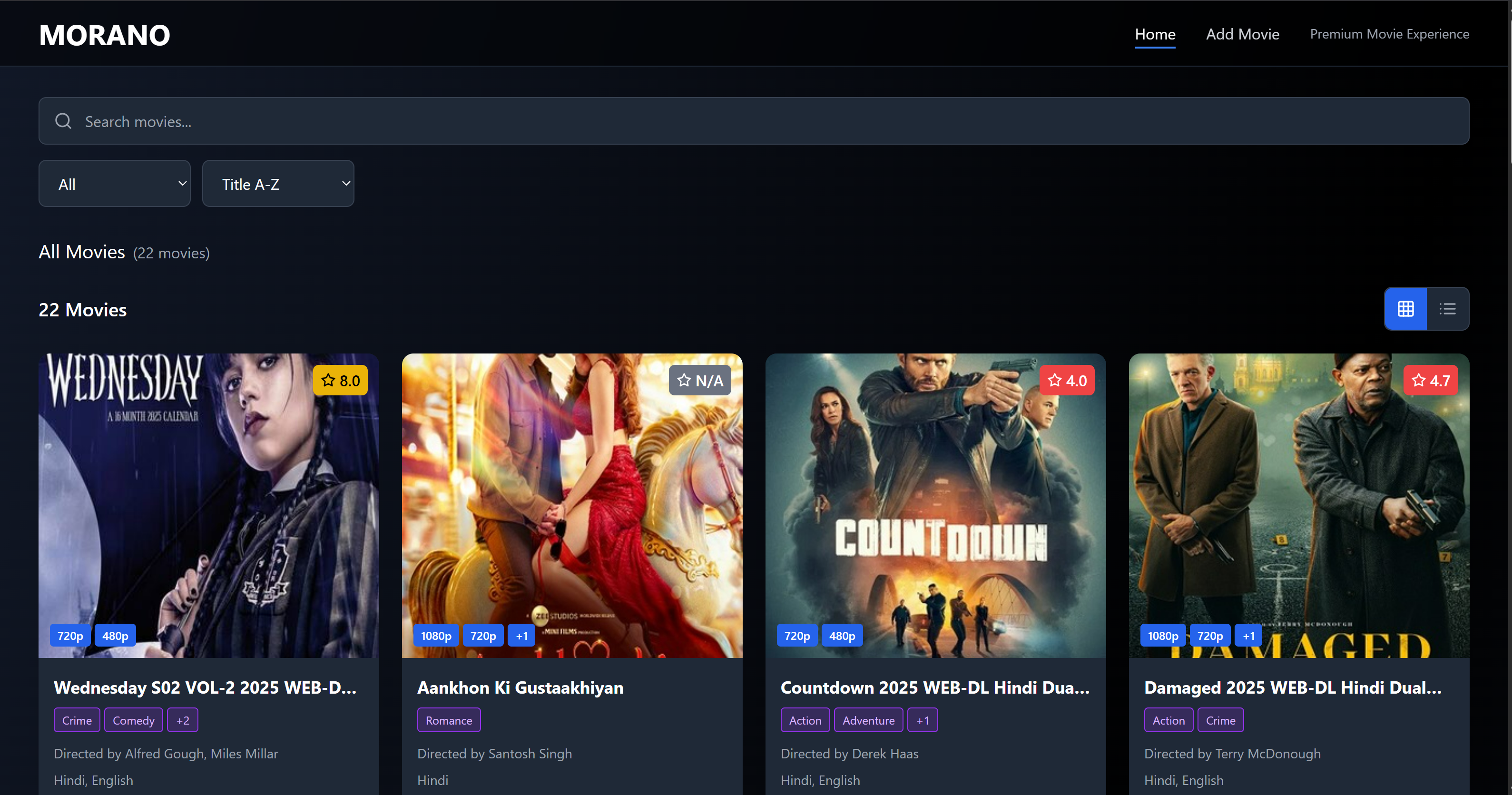 Morana - Movies & TV Shows